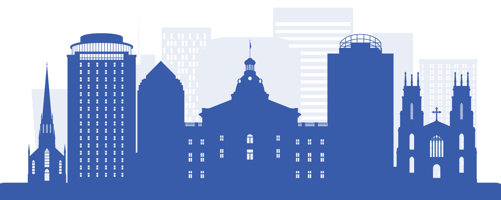 Columbia South Carolina Skyline